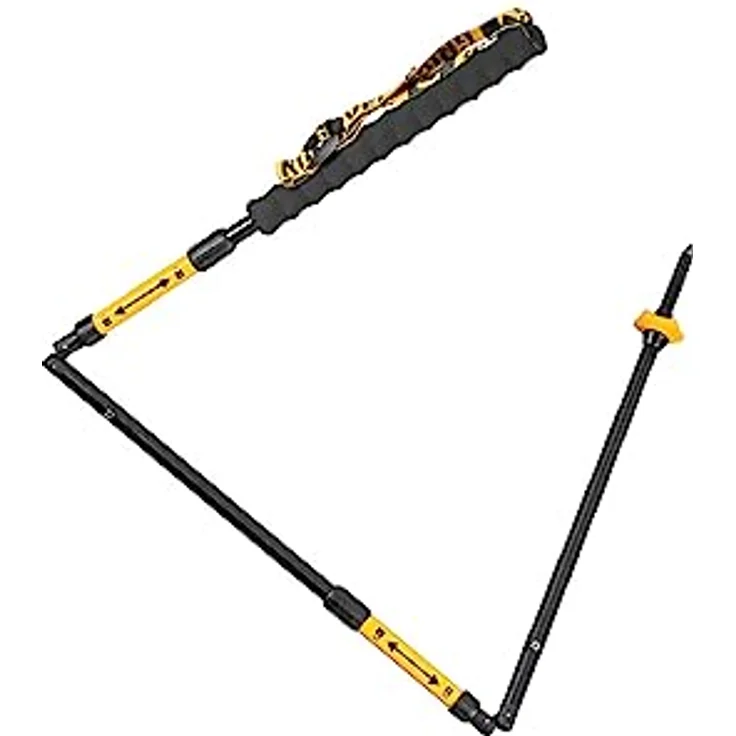 Grivel Trail DREI, 122 cm Wanderstöcke aus Aluminium 7075 mit EVA-Schaumstoff-Griff, leicht zerlegbar in 3 Abschnitte – Bild 2