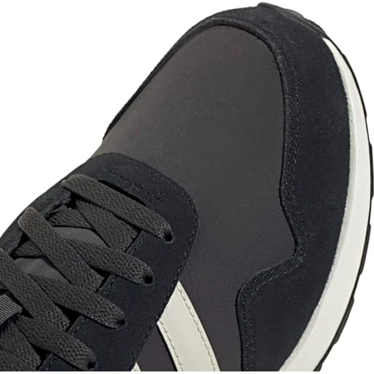 adidas JS3333_600 Laufschuhe, Carbon / Orbit Grey / Core Black, reguläre Schaftweite, Schnürsenkelverschluss, Leder/Textil-Obermaterial – Bild 4