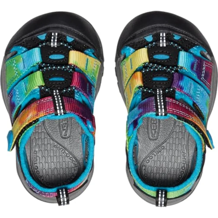 Keen Newport H2 Tots Sandalen für Jungen, Mehrfarbig, EU 20-21, schnell trocknendes Gewebe, verstellbare Riemen mit Klettverschluss – Bild 3