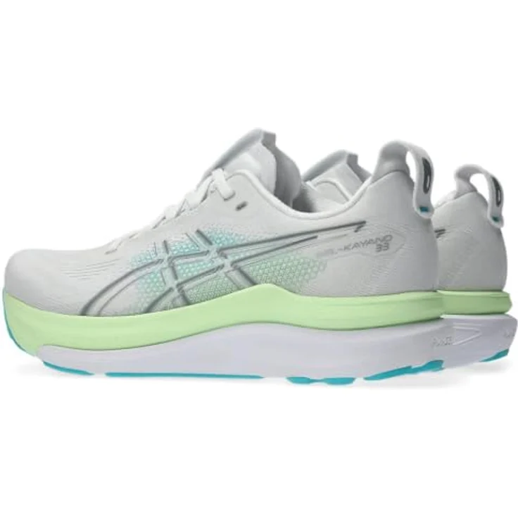 Asics GEL-KAYANO 33, Laufschuh mit FLUIDSUPPORT Technologie, weiß, Größe 43.5 – Bild 3