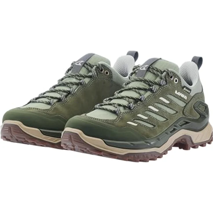 Lowa Innovo GTX Lo Ws, Damen Hikingstiefel mit wasserdichter GORE-TEX Membran, Oliv/Sage – Bild 5