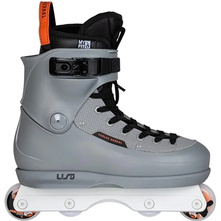 USD Carlos Bernal Sway II Pro Inline Skate, Aggressive Skates mit KIZER Fluid IV Frame, 60mm Rollen, ABEC 9 Kugellager & MYFIT 2nd Skin Liner, Schwarz – Bild 1