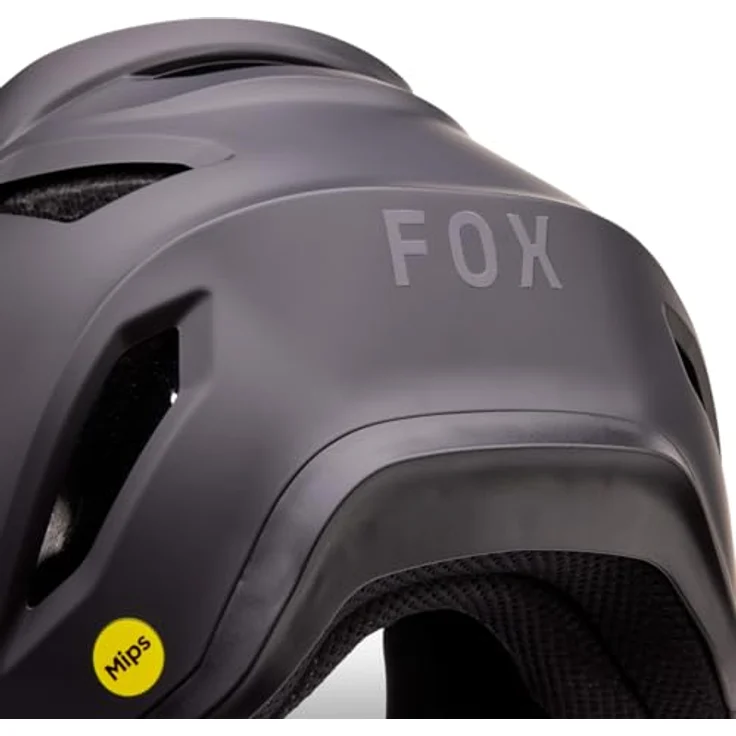 Fox Rampage MIPS Integralhelm, Schwarz, CE/CPSC, Größe S (55-56 cm), 360-Grad-Belüftung, verstellbares Visier – Bild 7
