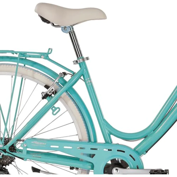 ANITAbyAlpina Cityfahrrad SHARIN 28 Zoll, aquamarin, 6-Gang Kettenschaltung und bequemer Sattel – Bild 4