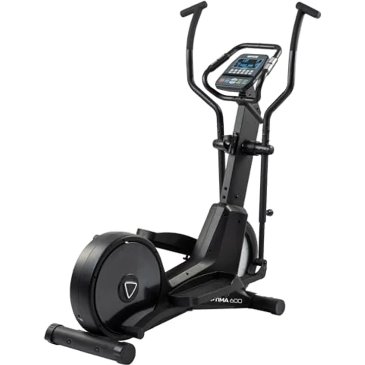 KETTLER Crosstrainer Optima 600, Ellipsentrainer mit 21kg Schwungmasse, 16 Widerstandsstufen, 19 Trainingsprogrammen, LCD-Display, Herzfrequenzmessung, max. Benutzergewicht 136 kg – Bild 1