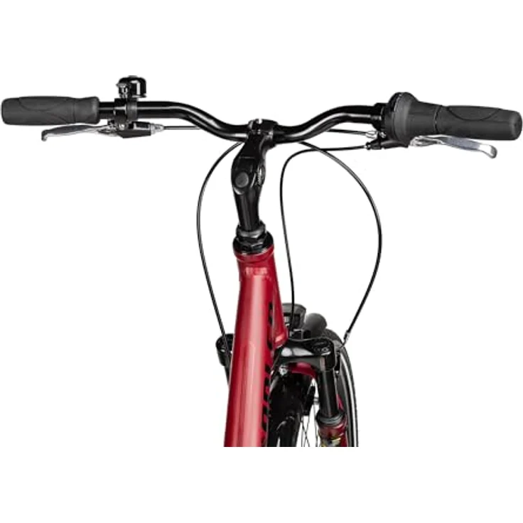 Adler Verona NEXUS Wave Damen-Citybike, 7-Gang Shimano Nabenschaltung, Rücktrittbremse, 28 Zoll, Rot, 55 cm – Bild 4