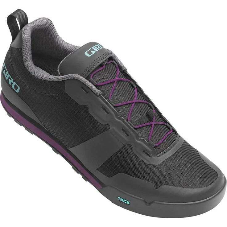 Giro Tracker Fastlace MTB-Schuhe, flach mit hochelastischer Gummi-Außensohle, EU 41 für Frauen
