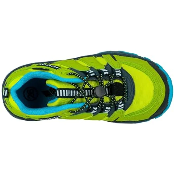 Lico Fremont Outdoorschuh, Wanderschuhe aus Nylon mit Wechselfußbett und Gummilaufsohle, schwarz – Bild 5