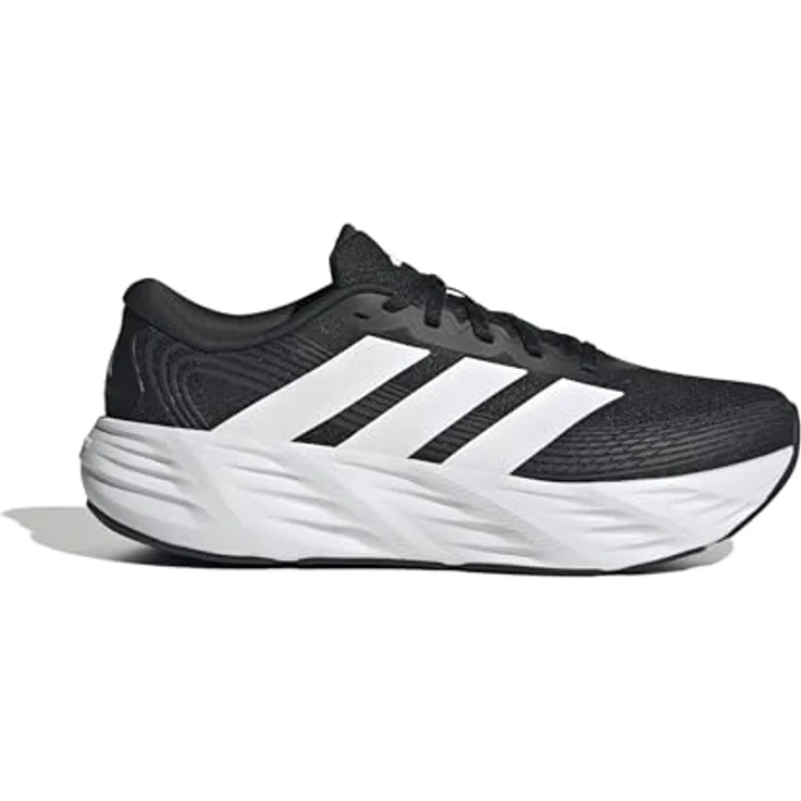 Adidas Galaxy 8, Laufschuhe für Herren, Atmungsaktives Obermaterial, Core Black/White/Carbon – Bild 2