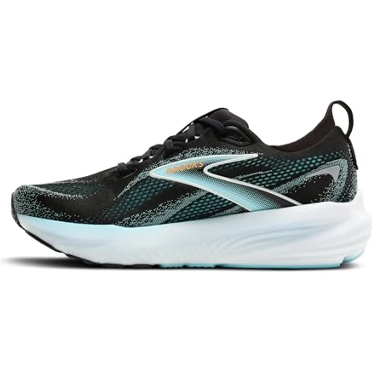 Brooks Running Glycerin 22, Herren Laufschuhe für Roadrunning, Komfort und Unterstützung, Größe 44.5, Orange und Schwarz – Bild 3