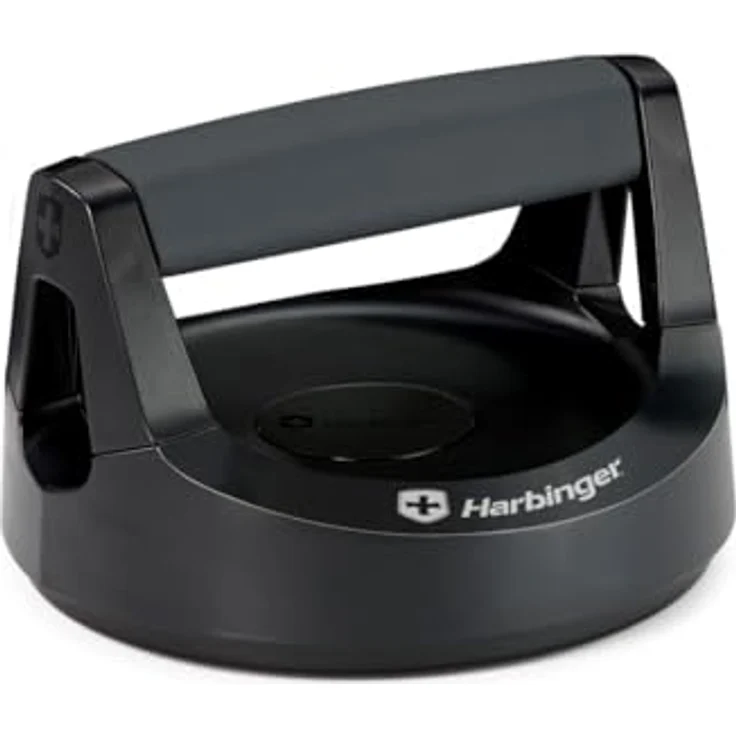 Harbinger Push Up Pro Liegestützgriffe, ergonomische Drehgriffe, schwarz, One Size – Bild 3
