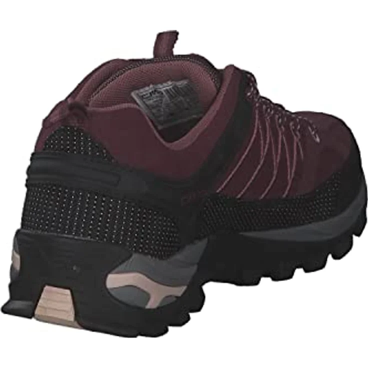 CMP Rigel Low 3Q13246 Damen Trekking Schuhe, wasserfest mit Clima Protect® und CMP FullOn GRIP, Veloursleder – Bild 6