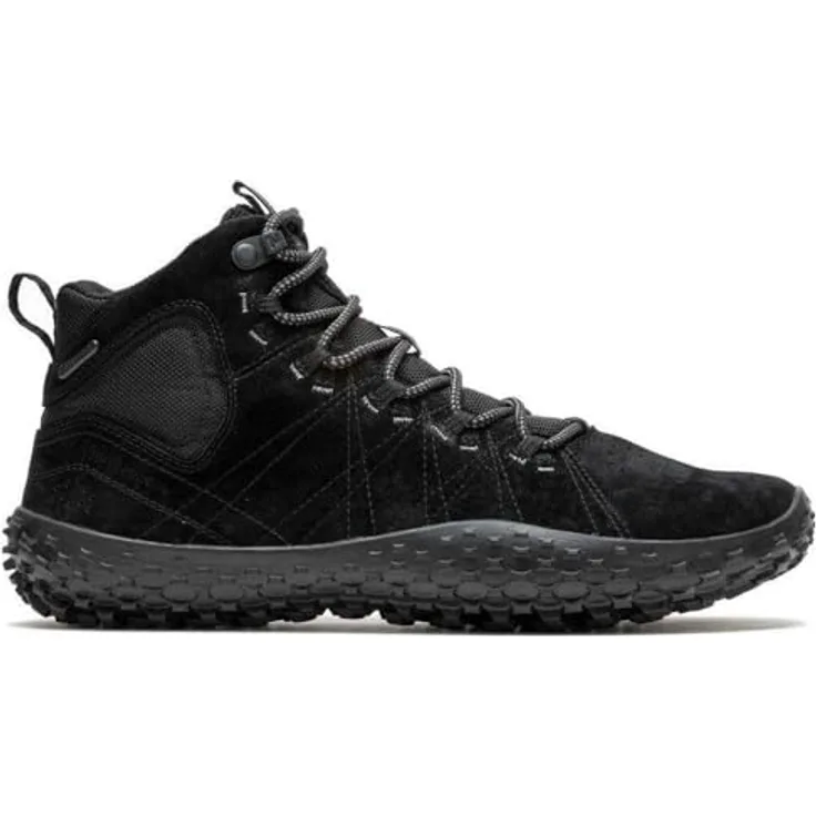 Merrell Wrapt, Herren Wanderschuhe, wasserdicht, schwarz, Größe 46, mit Merrell Quantum Grip Gummisohle