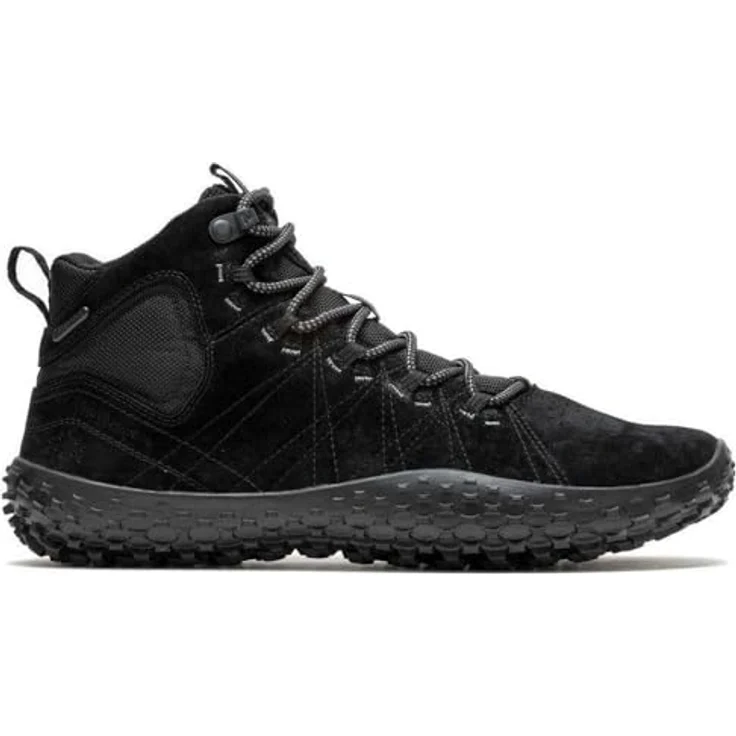 Merrell Wrapt, Herren Wanderschuhe, wasserdicht, schwarz, Größe 46, mit Merrell Quantum Grip Gummisohle – Bild 1