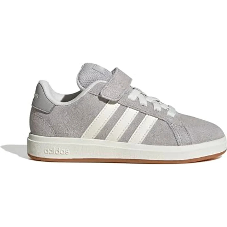 adidas JP5897_380, Laufschuhe für Kinder, Obermaterial aus Wildleder, Weiß/Grey Two/Off White, Größe 10.5K – Bild 2