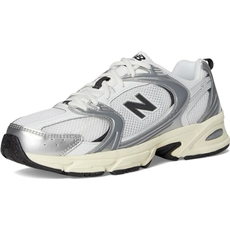 New Balance U530ESA, Laufschuhe mit ABZORB-Zwischensohle, Silber, Größe 40.5 – Bild 7