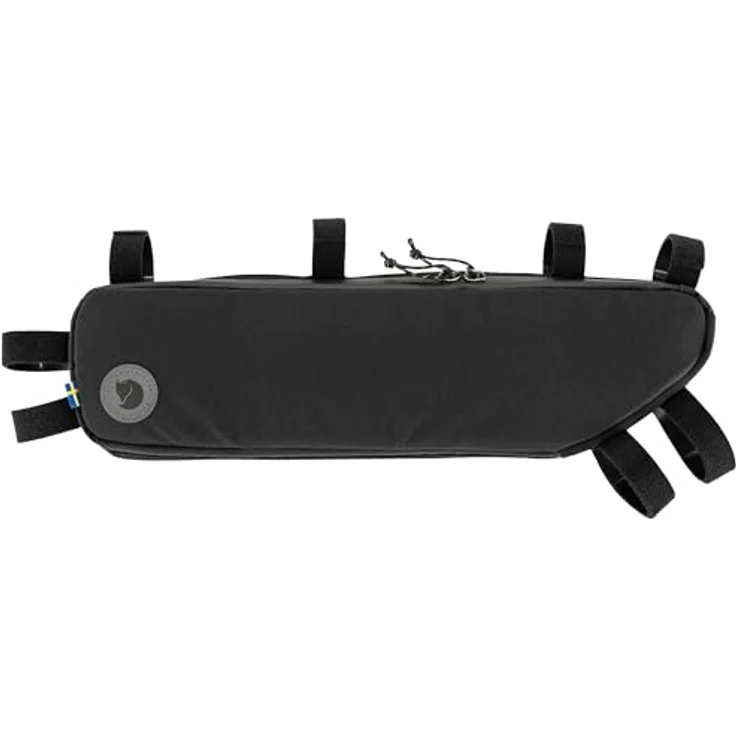 Fjällräven Unisex Hoja Frame Bag L, Große Rahmentasche aus Vinylon, wasserdicht, schwarz – Bild 2