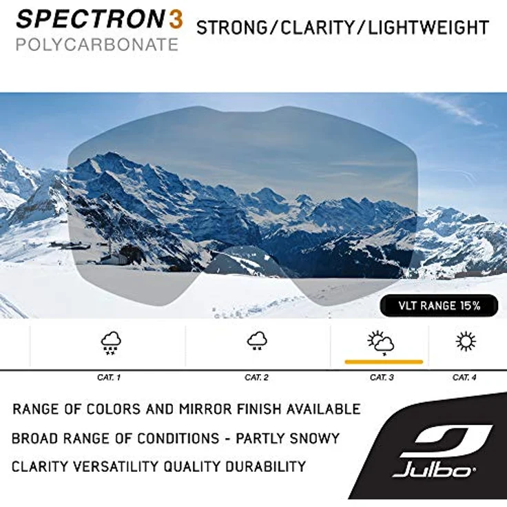 Julbo Atmo, Skibrille für Kinder mit optimalem Schutz und Komfort – Bild 3