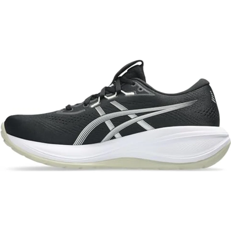 Asics Gel-Cumulus 28, Leichter Laufschuh mit FF BLAST MAX Dämpfung, black/white, Größe: 9.5 – Bild 6