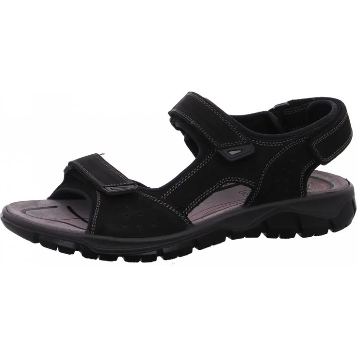 IMAC Trekkingsandale für Herren, Schwarz, ideal für Outdoor-Aktivitäten mit Komfort und Stil