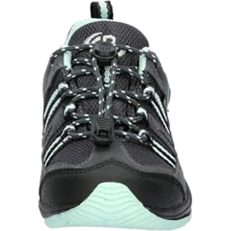 Brütting Outdoorschuh Ohio Low 37, Kinderschuh aus Nylon mit Schnellschnürsystem und Wechselfußbett, schwarz – Bild 3