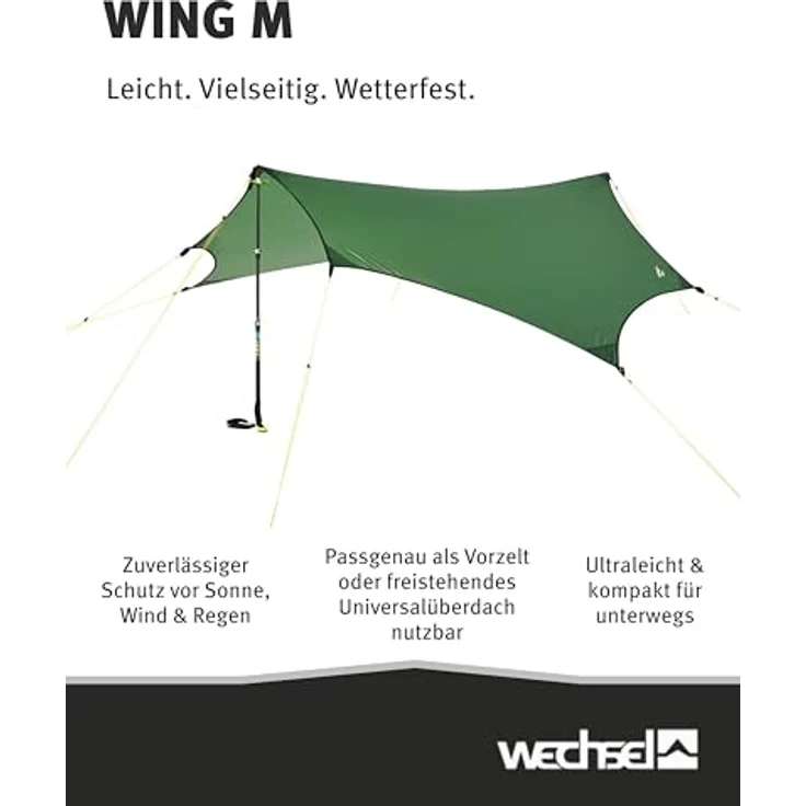 Wechsel Tarp, leichte Plane mit silikonbeschichteter Oberfläche, 0.38 kg – Bild 2