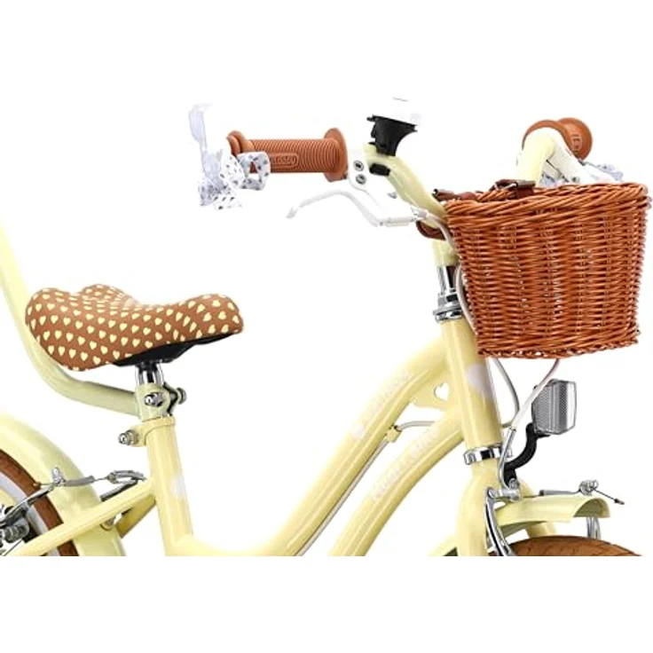 Sun Baby Kinderfahrrad SUN BABY Heart Bike 16 Zoll mit Stützrädern, Butter Yellow, für Kinder bis 50 kg – Bild 5