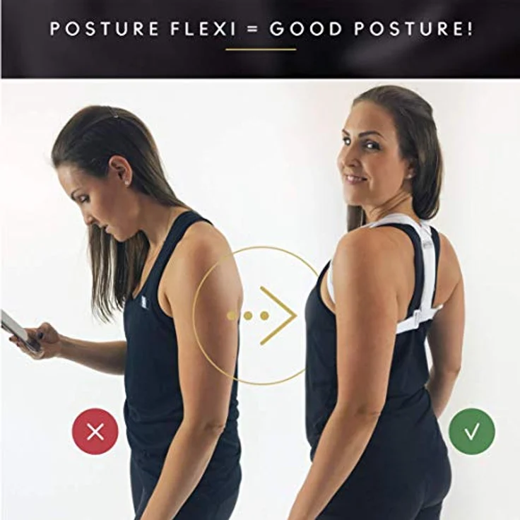 Swedish Posture® Flexi Geradehalter & Rückentrainer | sofort bessere Körperhaltung | weniger Rücken- & Schulterschmerzen | zur Physiotherapie, gegen Arthrose & Impingement – Bild 2