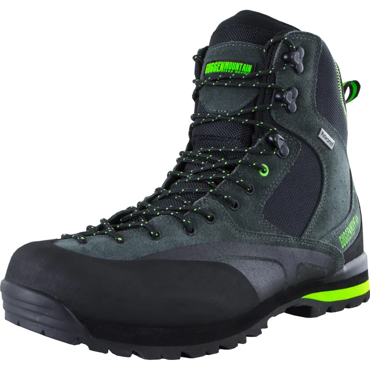 GUGGEN Mountain Wanderschuhe für Herren, HIGH PERFORMANCE Line, wasserdicht, verstärkter Fersenbereich, leichtgewichtige Konstruktion, Lederaußenhaut