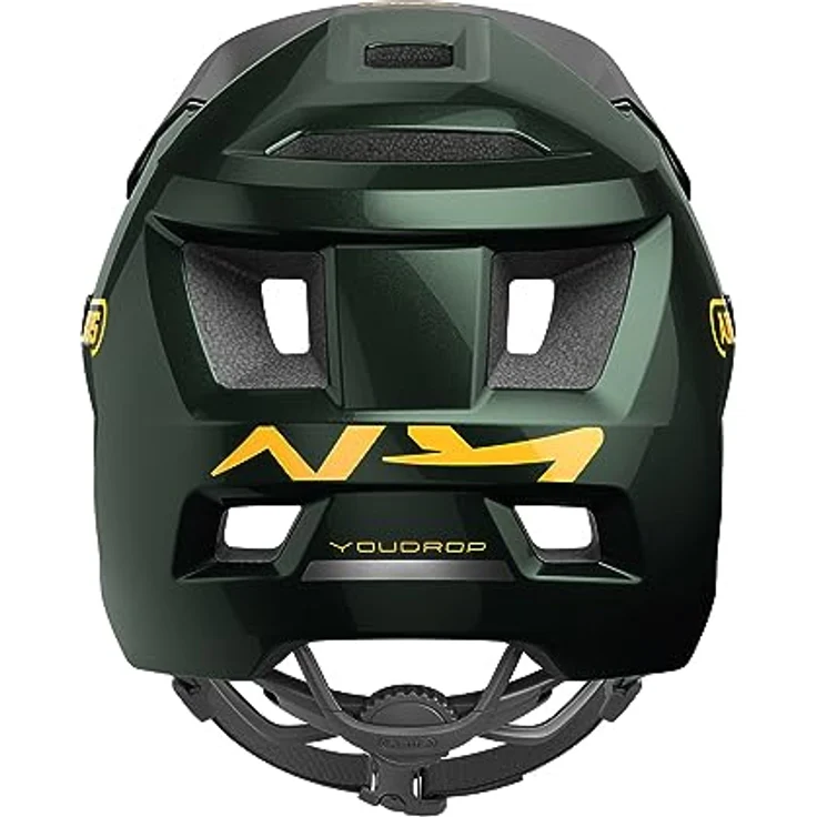 Abus YouDrop, Velohelm für Kinder und Jugendliche, verstellbar (48 - 55 cm), mit Break-Away-Schirm und verbesserter Belüftung – Bild 3