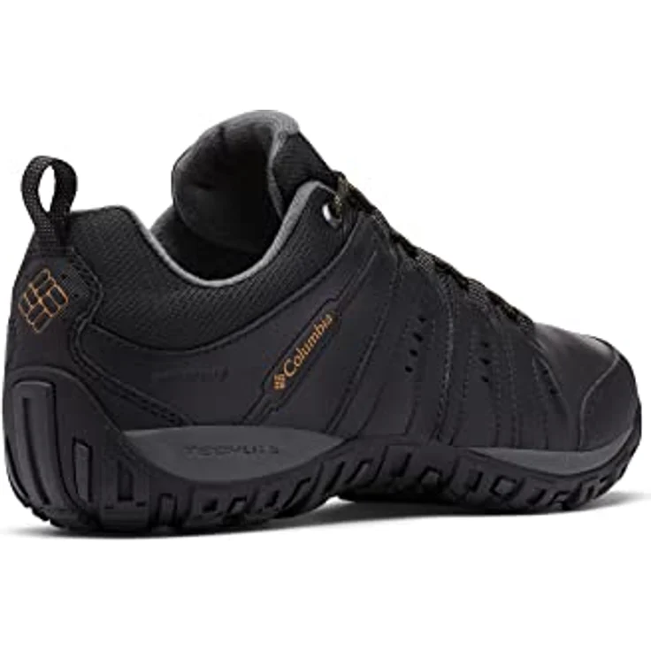 Columbia Woodburn II 1553001012, Wasserdichte Trekkingschuhe für Herren, Schwarz, leichtes Leder-Mesh-Obermaterial, gepolsterte Zwischensohle, abriebsfeste Außensohle – Bild 9
