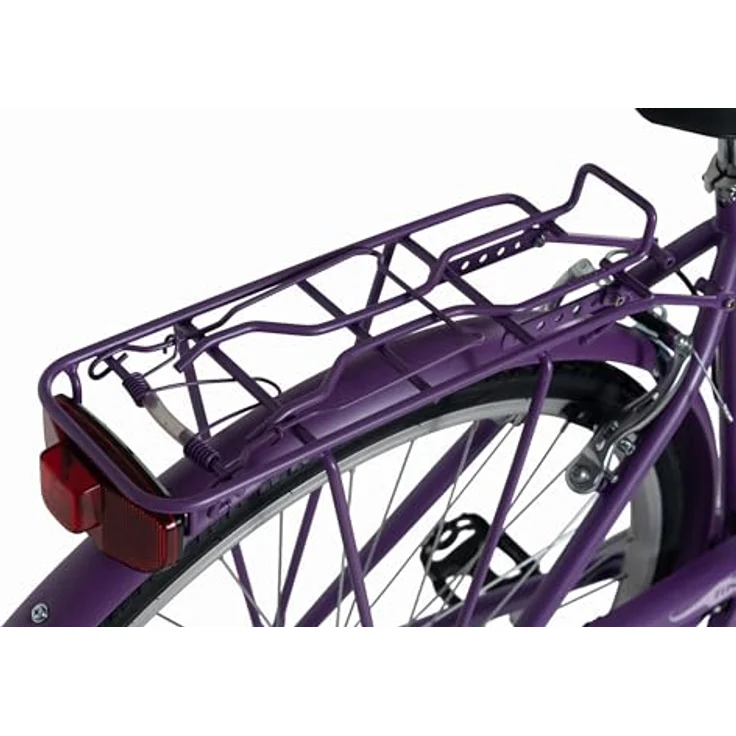 DaCapo Damenfahrrad Toscana 28'', 6 Gänge, RH 48 cm, elegantes Design mit hellen Reifen und StVZO Beleuchtung – Bild 7