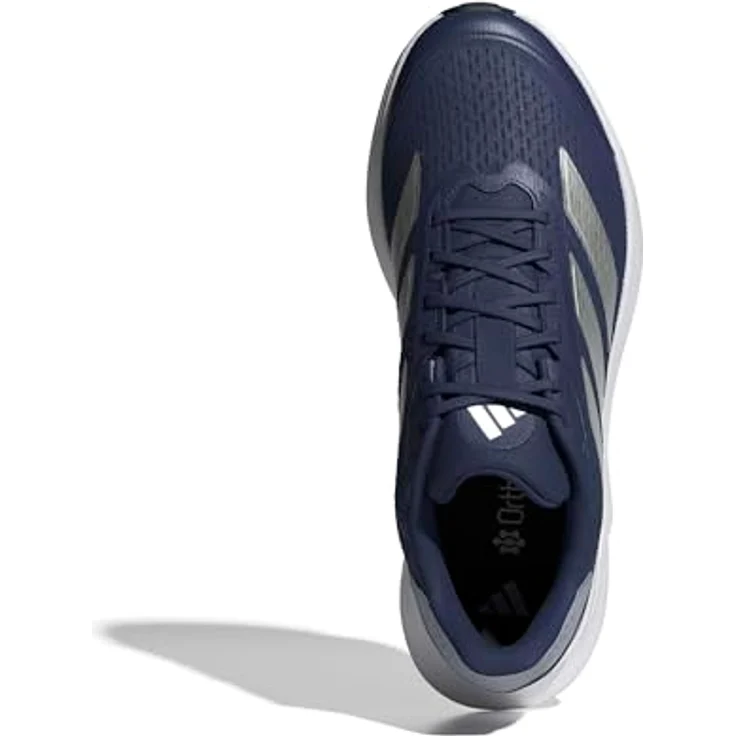adidas Duramo SL 2 Laufschuhe, Mesh-Obermaterial, LIGHTMOTION Zwischensohle, dunkelblau/silber metallic, EU 47 1/3 – Bild 5