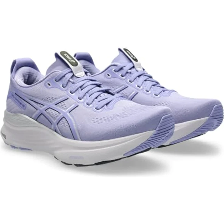Asics GEL-KAYANO 32, Damen Laufschuhe mit hoher Dämpfung und atmungsaktivem Obermaterial, navy/pink – Bild 3