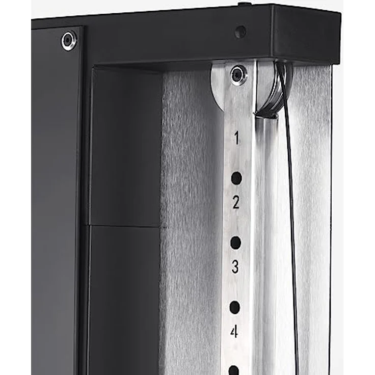 MAXXUS SmartGym H1 Kraftstation - Wandmontage, Doppelzugeinheit, Gewichtsplatten, 2 Handgriffe, 2 Kettenverlängerungen - Seilzug Turm, Kabelzug, Fitnessgerät, Kabelzug-Station, Latzugstation Zuhause – Bild 4