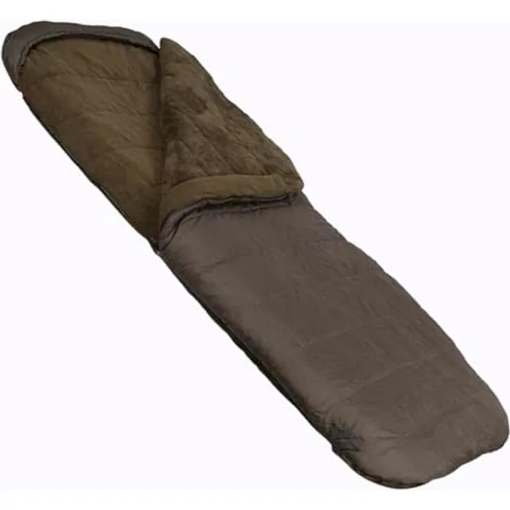 Fox Voyager Sleeping Bag 213x94cm, Schlafsack für Karpfenangler, Angelschlafsack, 100% Polyester, Packmaß 48x32cm, 3.9kg