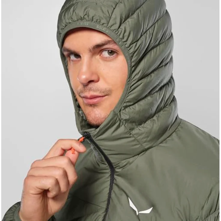 Salewa Brenta RDS Daunenjacke für Herren, leichte Skijacke, windbeständig und wasserabweisend, Grün, M – Bild 7