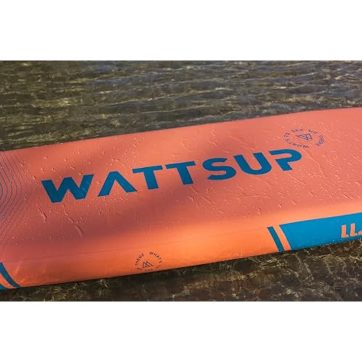 WattSUP F11 SUP Board Stand Up Paddle Surf-Board Paddel ISUP 335x81cm, Kunststoff, Blau / Orange – Bild 19