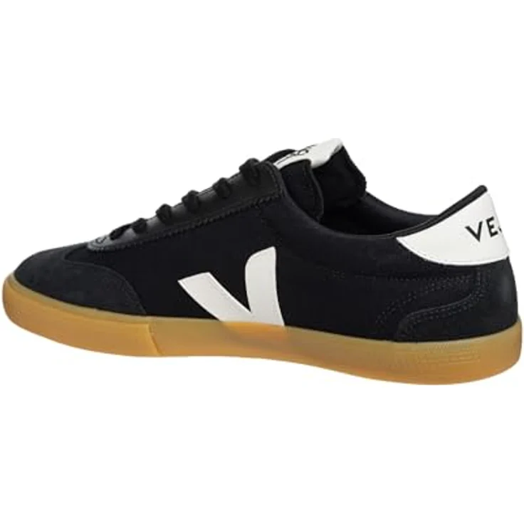 Veja Volley, Volleyballschuhe Herren aus Leinwand und Wildleder, Schwarz-Weiß, Größe 8 UK - 42 EU - 9 US – Bild 4