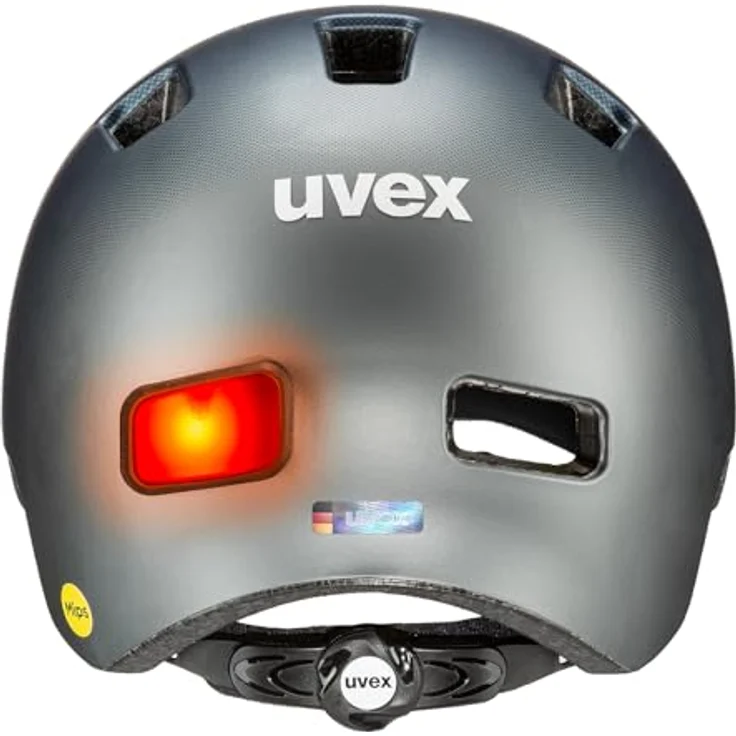 Uvex City 4 MIPS, E-Bike Helm Unisex mit MIPS-Technologie, Deep Space matt, 58-61 cm, reflektierende Elemente und integriertes Licht – Bild 3