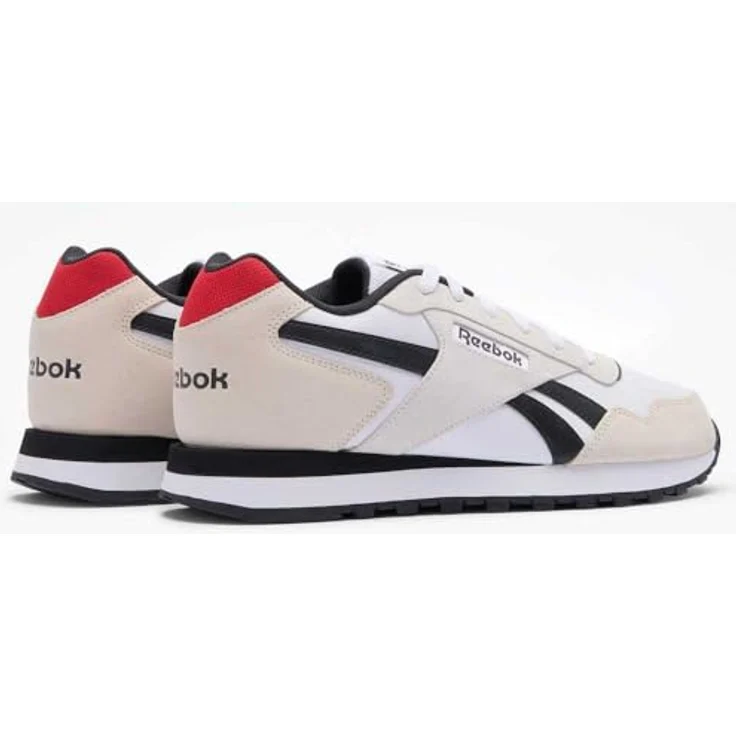 Reebok Classics Glide, Laufschuhe für Herren mit atmungsaktivem Obermaterial und rutschfester Gummi-Sohle, Weiß, EU 39 – Bild 4