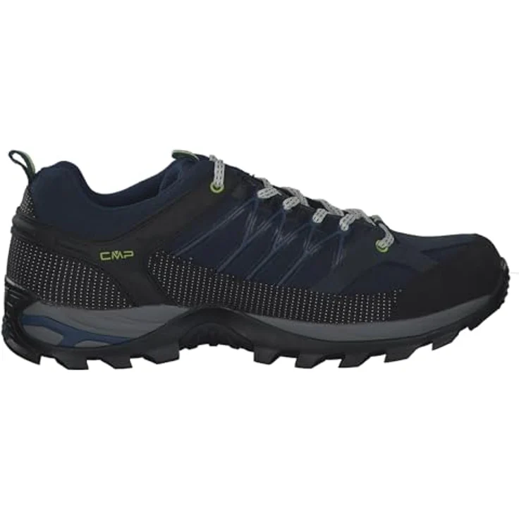 CMP Campagnolo Rigel LOW WP, Herren Wanderschuhe, wasserdicht und atmungsaktiv, Schnürverschluss, Größe 42, Blau – Bild 4