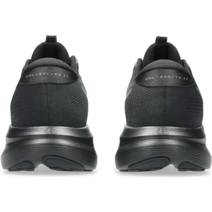 Asics Gel-Excite 11, Herren Laufschuhe mit Gel-Dämpfung, Größe 44, Schwarz-Carrier Grey – Bild 6