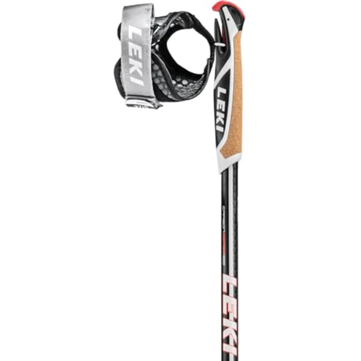 Leki Wanderstöcke, 110 cm mit Trigger Shark Schlaufe, Kork-Griffen und 100% Carbon Composite Rohren – Bild 5