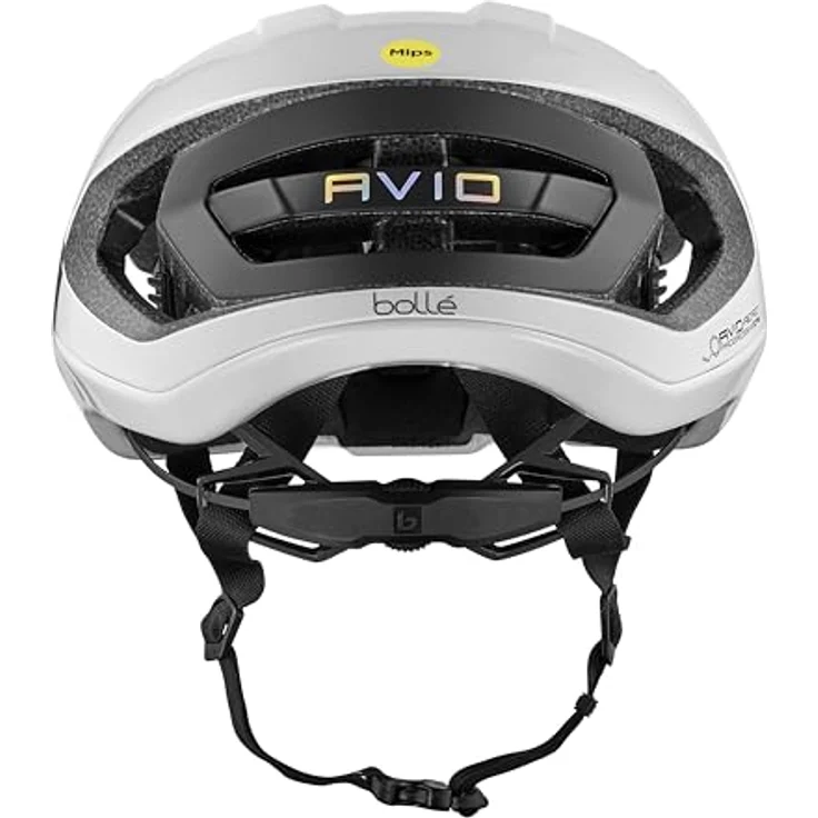 BOLLÉ Rennrad-Fahrradhelm "Avio MIPS", ultraleicht mit MIPS® AIR, belüftet, kompaktes Design, weiß glänzend – Bild 2