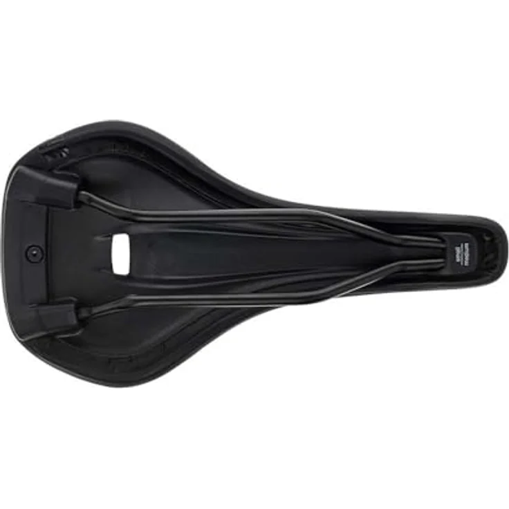 Ergon SR Comp Men, Fahrradsattel für Männer mit Entlastungskanal und OrthoCell-Inlays, flach und gepolstert – Bild 2