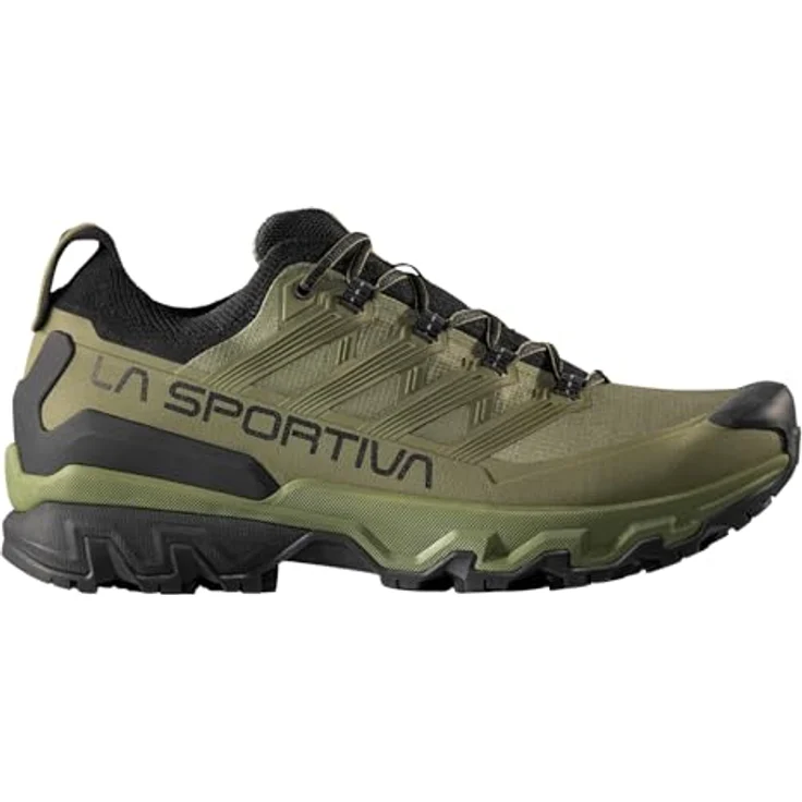 La Sportiva Herren Wanderschuhe Ultra Raptor 3 GTX, robuster Low-Cut Schuh, Grün-Schwarz, Größe 42 – Bild 2