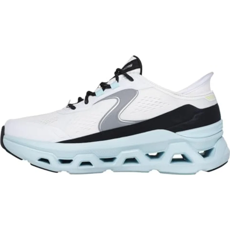 Skechers GLIDE STEP ALTUS Slip-Ins, Herrenschuhe in Weiß mit Air Cooled Memory Foam und atmungsaktivem Innenfutter – Bild 4