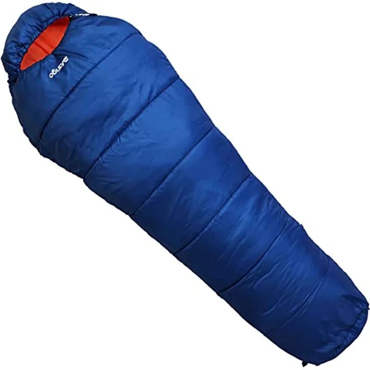 Vango Kinder Nitestar Alpha Schlafsack, Classic Blue, Komfort -2°C, Füllung Insulite Alpha, Gewicht 1,3 kg