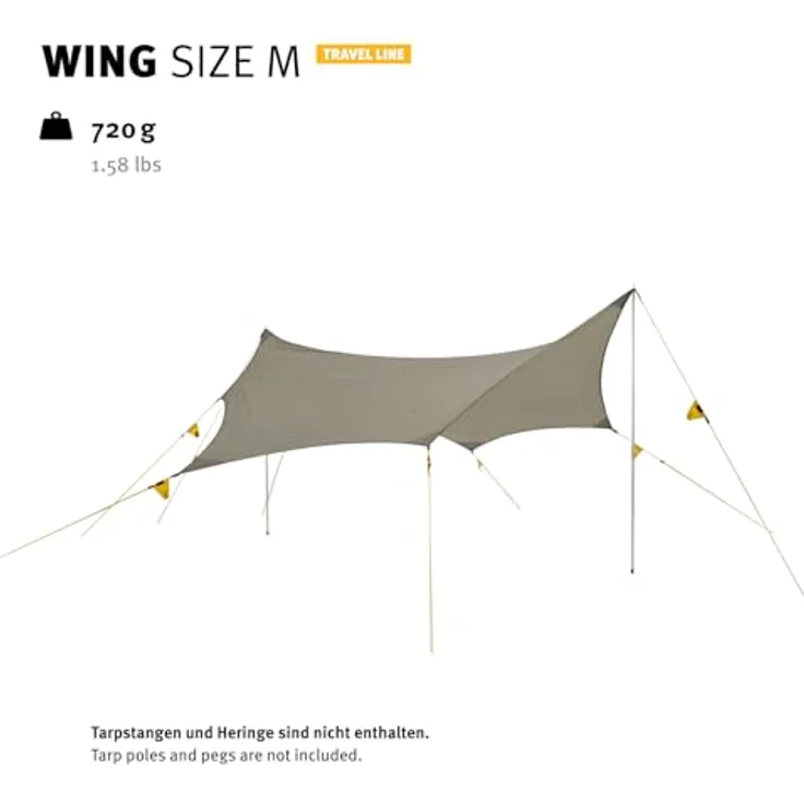 Wechsel Tarp, praktisches Zelt für wettergeschützten Außenbereich, 0.96 kg – Bild 4